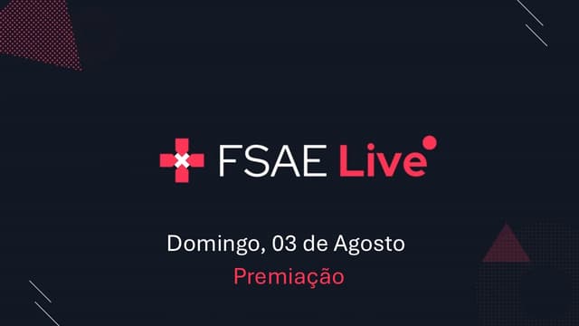 FSAE Live Brasil 2025 - Premiação